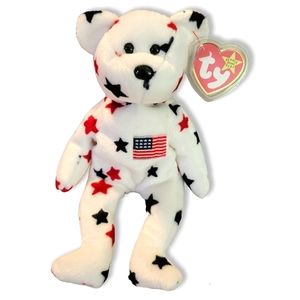Ty Beanie Baby "Glory" 1997. Rare 2nd Gen! *With Distinct Errors!